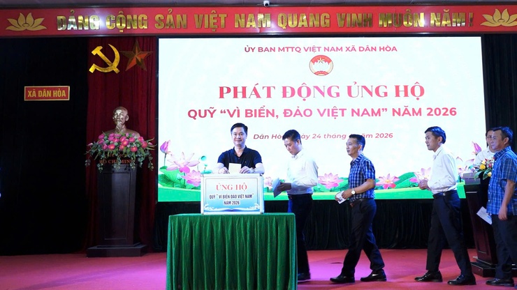 DÂN HOÀ PHÁT ĐỘNG ỦNG HỘ QUỸ "VÌ BIỂN, ĐẢO VIỆT NAM" NĂM 2026- Ảnh 7.