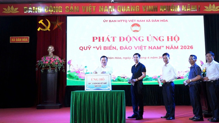 DÂN HOÀ PHÁT ĐỘNG ỦNG HỘ QUỸ "VÌ BIỂN, ĐẢO VIỆT NAM" NĂM 2026- Ảnh 6.