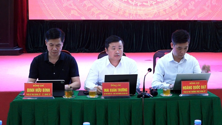 ĐẢNG ỦY XÃ DÂN HÒA TỔ CHỨC HỘI NGHỊ GIAO BAN THÁNG 4 NĂM 2026: NHIỀU KẾT QUẢ TÍCH CỰC TRÊN CÁC LĨNH VỰC- Ảnh 1.