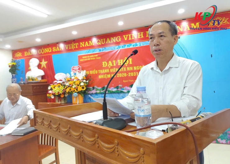 HTX Dịch vụ nông nghiệp Ngọc than xã Kiều Phú tổ chức Đại hội đại biểu thành viên nhiệm kỳ 2026-2031- Ảnh 7.