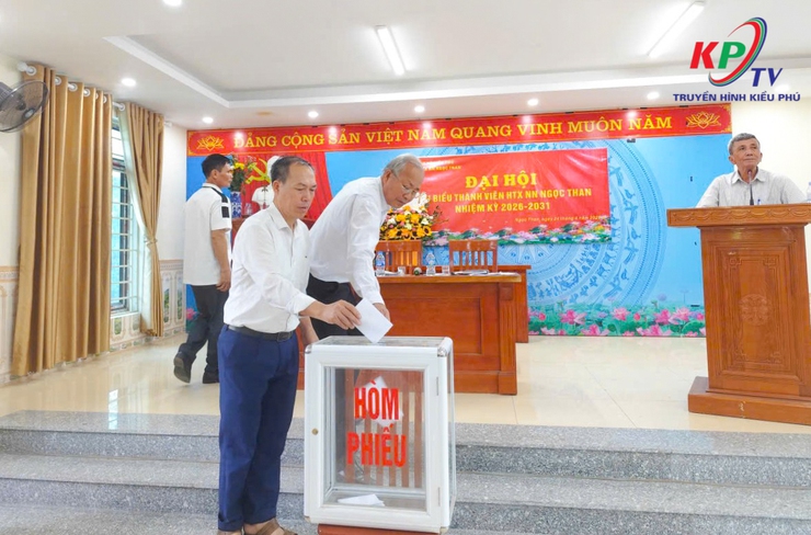 HTX Dịch vụ nông nghiệp Ngọc than xã Kiều Phú tổ chức Đại hội đại biểu thành viên nhiệm kỳ 2026-2031- Ảnh 10.