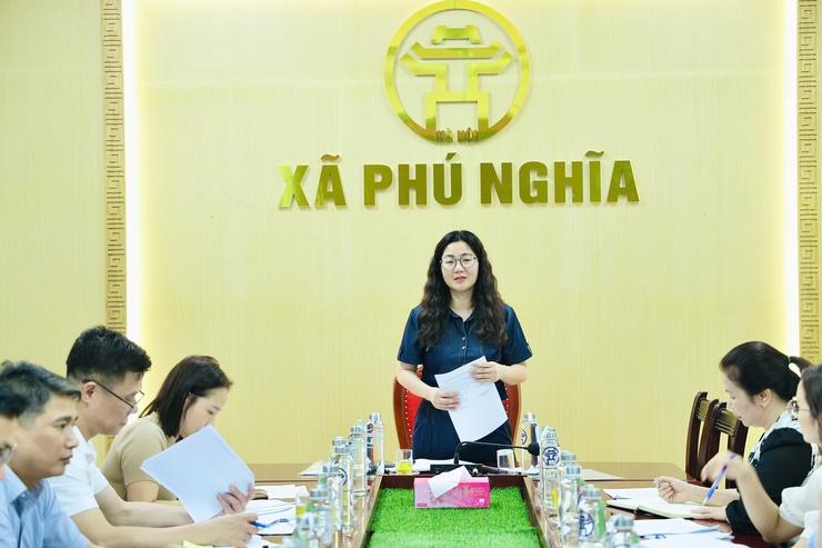 Phú Nghĩa tổ chức hội nghị đánh giá công tác BHXH, BHYT quý I/2026- Ảnh 8.