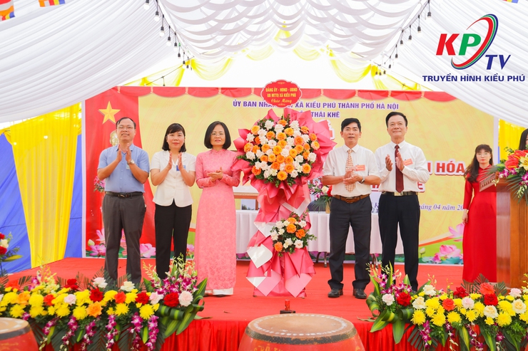 Lễ đón nhận Di tích lịch sử – văn hóa cấp thành phố Chùa Thiền Quang, thôn Thái Khê- Ảnh 2.