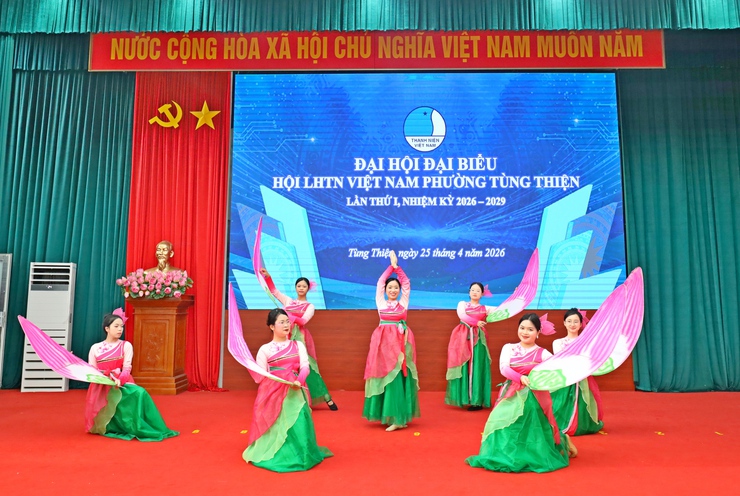 Đại hội Đại biểu Hội Liên hiệp thanh niên Việt Nam phường Tùng Thiện lần thứ I, nhiệm kỳ 2026–2029- Ảnh 13.
