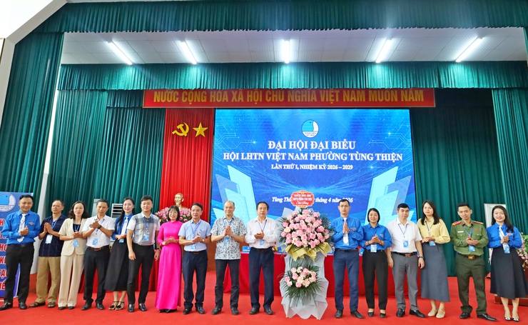 Đại hội Đại biểu Hội Liên hiệp thanh niên Việt Nam phường Tùng Thiện lần thứ I, nhiệm kỳ 2026–2029- Ảnh 7.