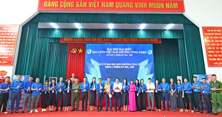 Đại hội Đại biểu Hội Liên hiệp thanh niên Việt Nam phường Tùng Thiện lần thứ I, nhiệm kỳ 2026–2029- Ảnh 5.