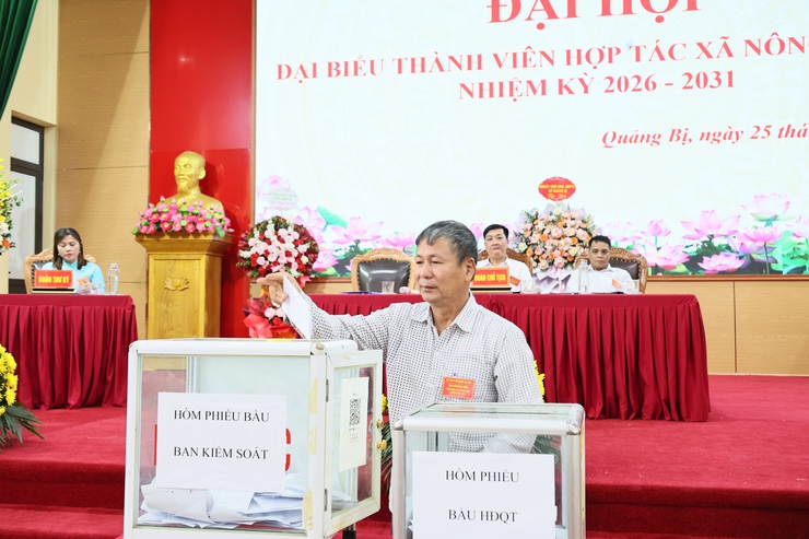 Đại hội Hợp tác xã nông nghiệp Hợp Đồng thành công tốt đẹp- Ảnh 6.