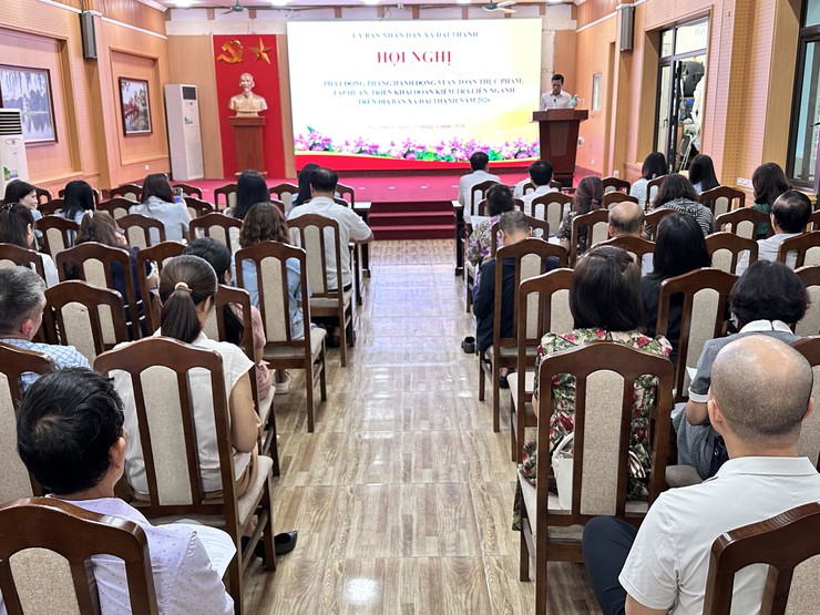 Xã Đại Thanh triển khai "Tháng hành động vì An toàn thực phẩm" năm 2026 trên địa bàn xã.- Ảnh 1.