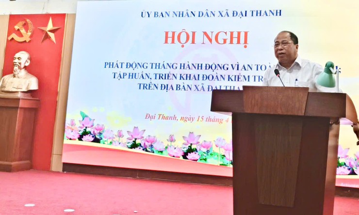 Xã Đại Thanh triển khai "Tháng hành động vì An toàn thực phẩm" năm 2026 trên địa bàn xã.- Ảnh 4.