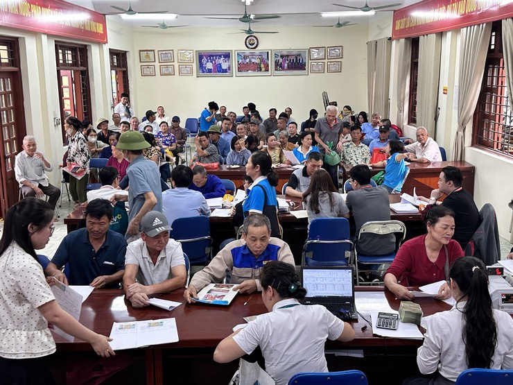 Tiếp tục chi trả bồi thường hỗ trợ GPMB Dự án Khu đô thị thể thao Olympic tại 4 thôn Yên Ngưu, Quỳnh Đô, Huỳnh Cung, Tả Thanh Oai.- Ảnh 11.