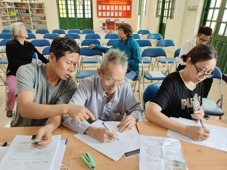 Tiếp tục chi trả bồi thường hỗ trợ GPMB Dự án Khu đô thị thể thao Olympic tại 4 thôn Yên Ngưu, Quỳnh Đô, Huỳnh Cung, Tả Thanh Oai.- Ảnh 18.