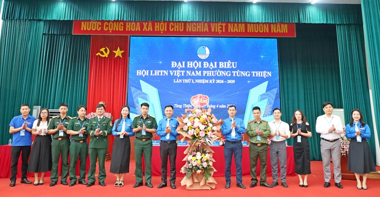 Đại hội Đại biểu Hội Liên hiệp thanh niên Việt Nam phường Tùng Thiện lần thứ I, nhiệm kỳ 2026–2029- Ảnh 9.