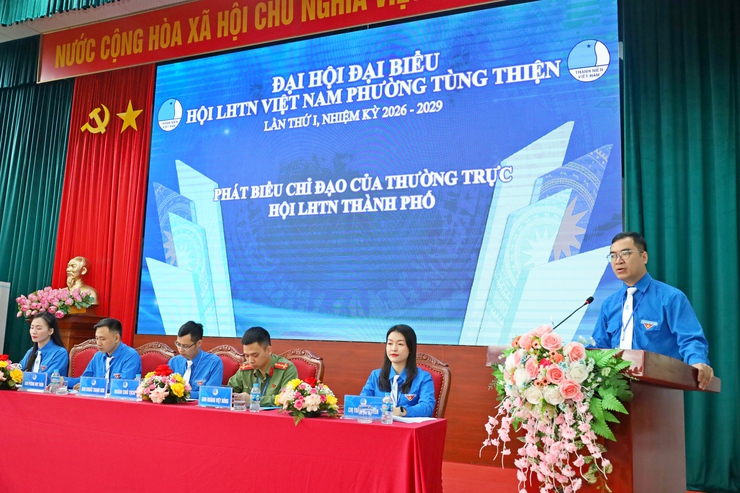 Đại hội Đại biểu Hội Liên hiệp thanh niên Việt Nam phường Tùng Thiện lần thứ I, nhiệm kỳ 2026–2029- Ảnh 11.