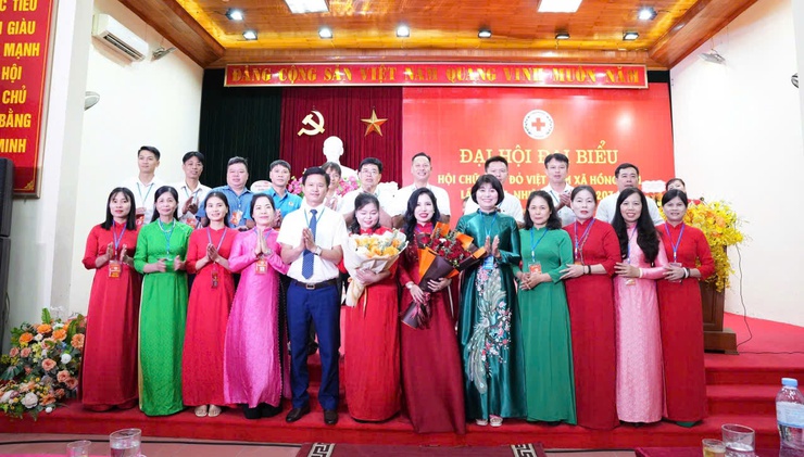 Đại hội Hội Chữ Thập đỏ xã Hồng Vân lần thứ I: Lan tỏa hoạt động nhân đạo- Ảnh 5.