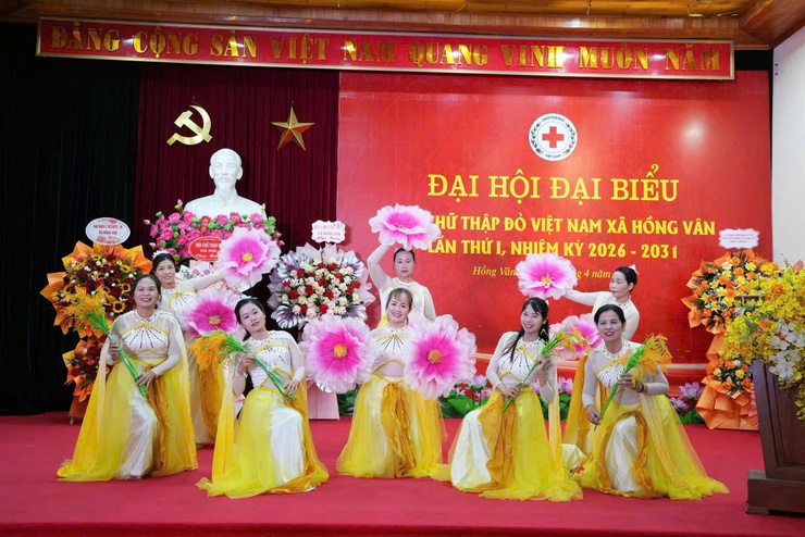 Đại hội Hội Chữ Thập đỏ xã Hồng Vân lần thứ I: Lan tỏa hoạt động nhân đạo- Ảnh 3.