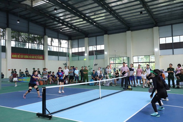 Sôi nổi giải Pickleball xã Xuân Mai năm 2026 chào mừng các ngày lễ lớn- Ảnh 5.