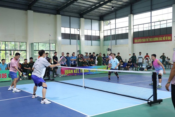 Sôi nổi giải Pickleball xã Xuân Mai năm 2026 chào mừng các ngày lễ lớn- Ảnh 7.