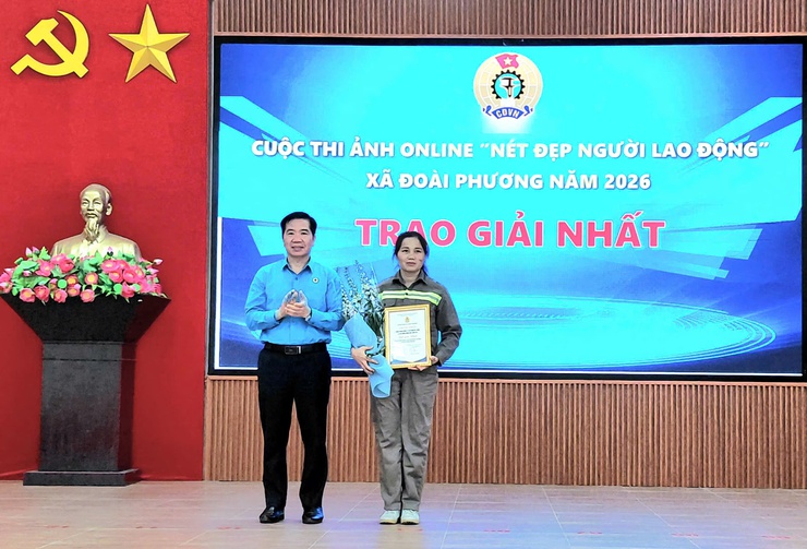 Xã Đoài Phương sôi nổi lễ phát động hưởng ứng Tháng công nhân, Tháng hành động về An toàn vệ sinh lao động và Hội thao CNVCLĐ năm 2026- Ảnh 10.