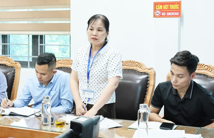 UBND xã Quảng Bị tổ chức Hội nghị Ban chỉ đạo thực hiện nhiệm vụ bồi thường, hỗ trợ và tái định cư Dự án cải tạo, nâng cấp đê tả Bùi, hữu Đáy- Ảnh 6.