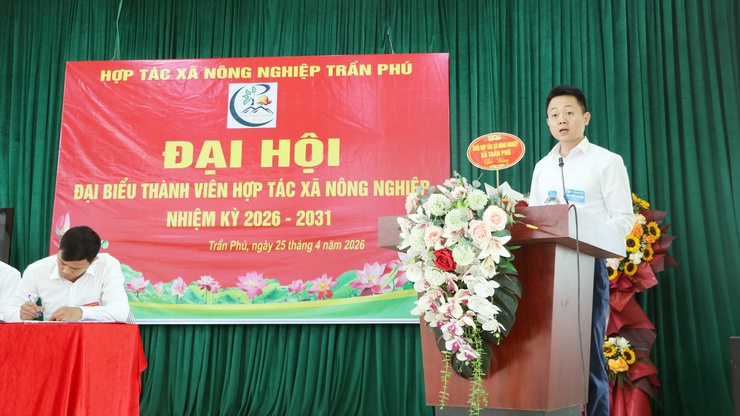 Đại hội đại biểu thành viên Hợp tác xã Nông nghiệp Trần Phú nhiệm kỳ 2026–2031- Ảnh 9.