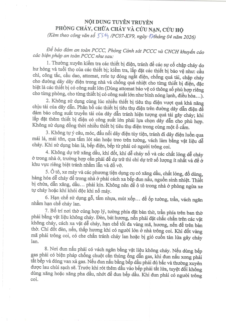 Bài tuyên truyền về PCCC và CNCH- Ảnh 1.