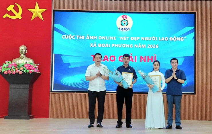 Xã Đoài Phương sôi nổi lễ phát động hưởng ứng Tháng công nhân, Tháng hành động về An toàn vệ sinh lao động và Hội thao CNVCLĐ năm 2026- Ảnh 11.