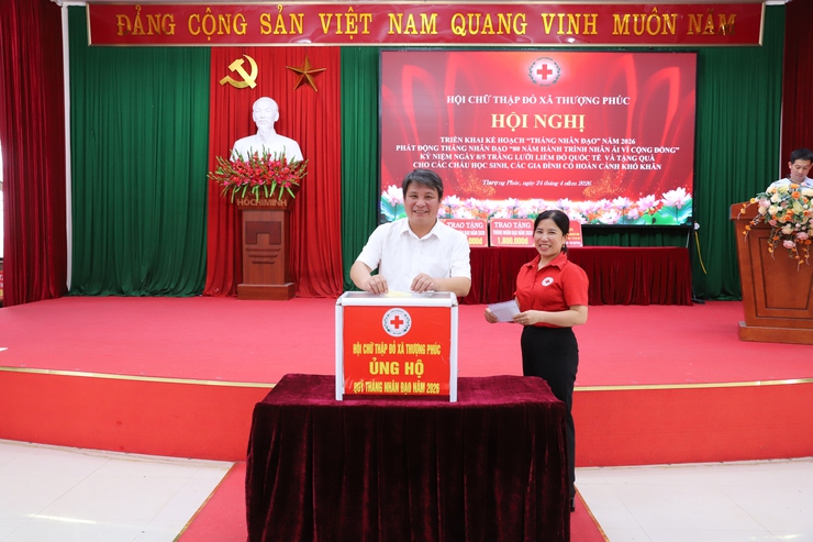 Xã Thượng Phúc phát động "Tháng nhân đạo" năm 2026- Ảnh 3.