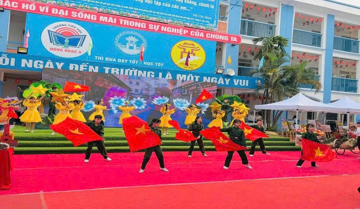 Nhiều hoạt động thú vị tai Ngày Sách và Văn hóa đọc năm 2026 Trường Tiểu học Đông Ngạc A- Ảnh 3.