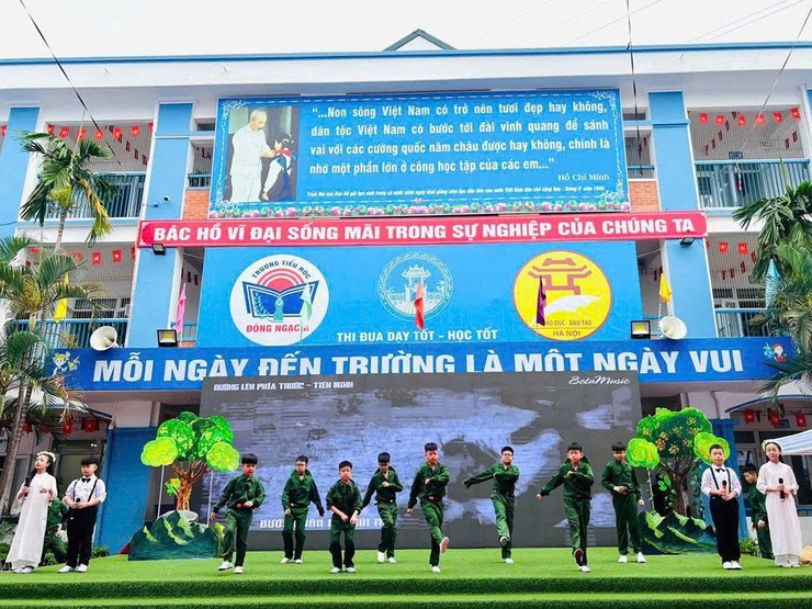 Nhiều hoạt động thú vị tai Ngày Sách và Văn hóa đọc năm 2026 Trường Tiểu học Đông Ngạc A- Ảnh 4.