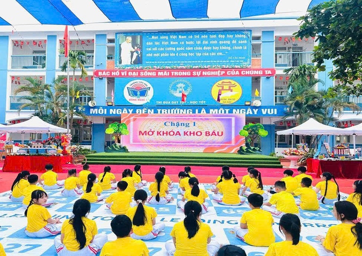 Nhiều hoạt động thú vị tai Ngày Sách và Văn hóa đọc năm 2026 Trường Tiểu học Đông Ngạc A- Ảnh 8.