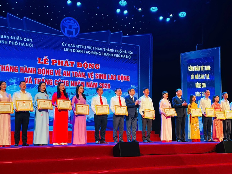 Thanh Trì: 2 tập thể, 2 cá nhân được vinh danh trong Tháng Công nhân 2026- Ảnh 1.