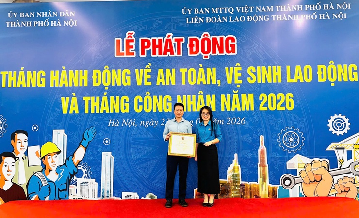 Thanh Trì: 2 tập thể, 2 cá nhân được vinh danh trong Tháng Công nhân 2026- Ảnh 2.