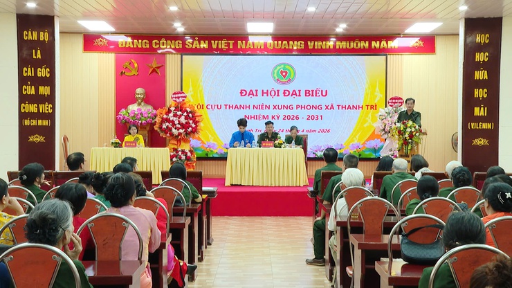 ĐẠI HỘI HỘI CỰU THANH NIÊN XUNG PHONG XÃ THANH TRÌ LẦN THỨ I, NHIỆM KỲ 2026–2031- Ảnh 6.