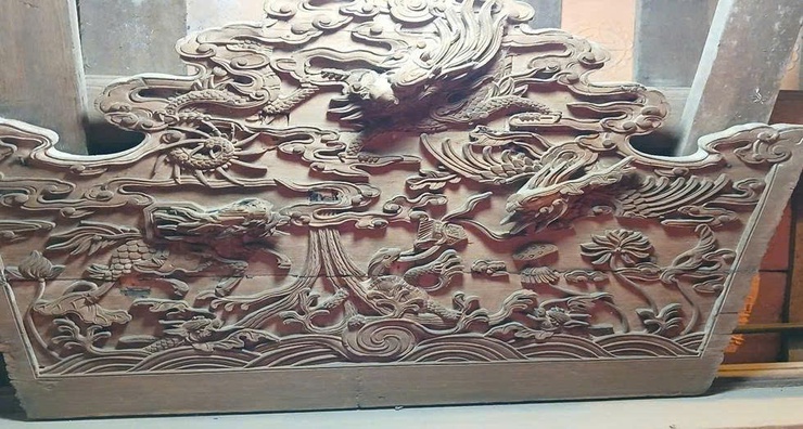 Kiến trúc cổ Đình Chèm (Phường Đông Ngạc - Thành phố Hà Nội) độc đáo, quý hiếm không dễ nơi nào có được- Ảnh 10.