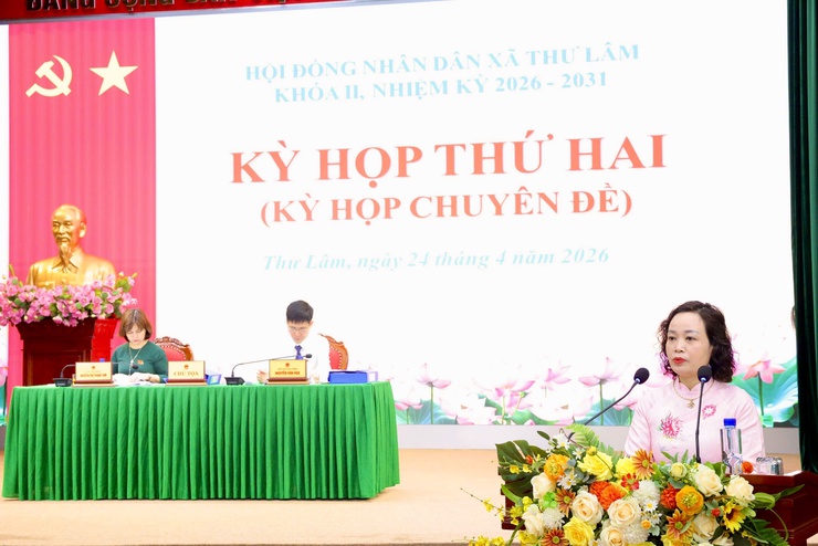 HĐND xã Thư Lâm khóa II, nhiệm kỳ 2026-2031 tổ chức Kỳ họp thứ Hai (Kỳ họp chuyên đề)
- Ảnh 7.