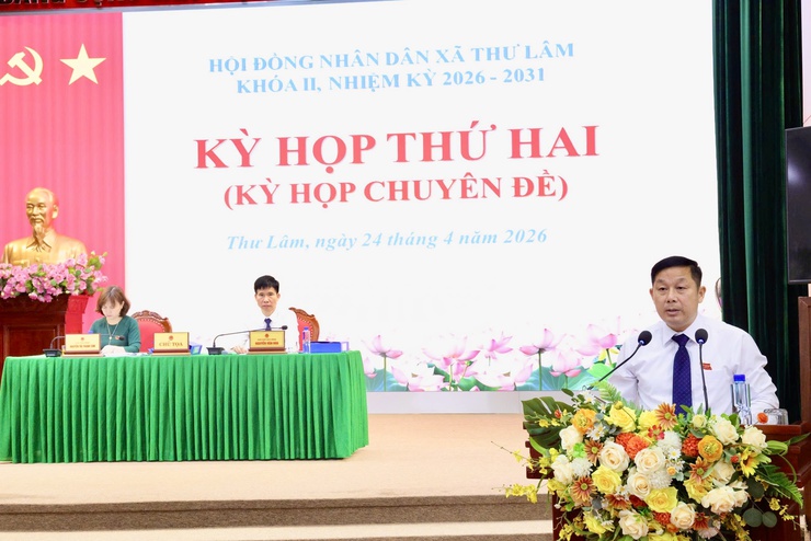 HĐND xã Thư Lâm khóa II, nhiệm kỳ 2026-2031 tổ chức Kỳ họp thứ Hai (Kỳ họp chuyên đề)
- Ảnh 9.