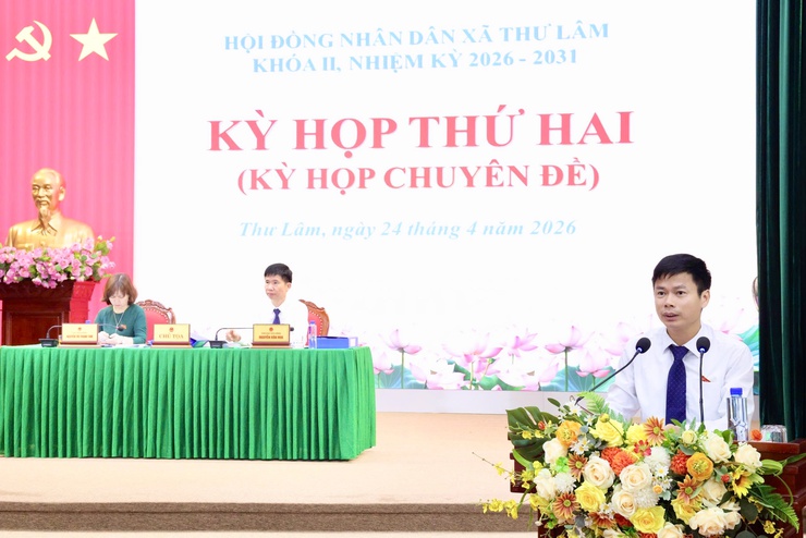 HĐND xã Thư Lâm khóa II, nhiệm kỳ 2026-2031 tổ chức Kỳ họp thứ Hai (Kỳ họp chuyên đề)
- Ảnh 10.