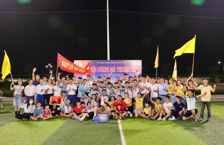 UBND XÃ THƯ LÂM TỔ CHỨC TRẬN CHUNG KẾT VÀ BẾ MẠC GIẢI BÓNG ĐÁ THANH NIÊN XÃ THƯ LÂM LẦN THỨ I NĂM 2026- Ảnh 17.