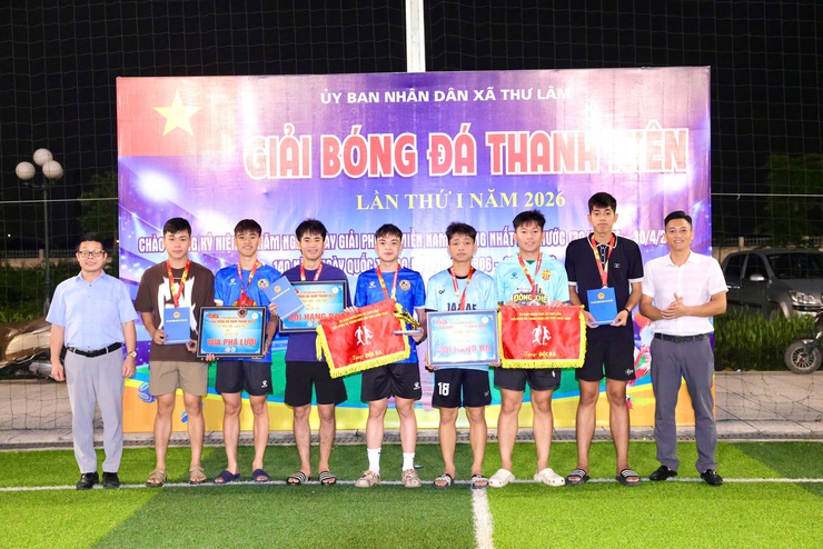 UBND XÃ THƯ LÂM TỔ CHỨC TRẬN CHUNG KẾT VÀ BẾ MẠC GIẢI BÓNG ĐÁ THANH NIÊN XÃ THƯ LÂM LẦN THỨ I NĂM 2026- Ảnh 19.