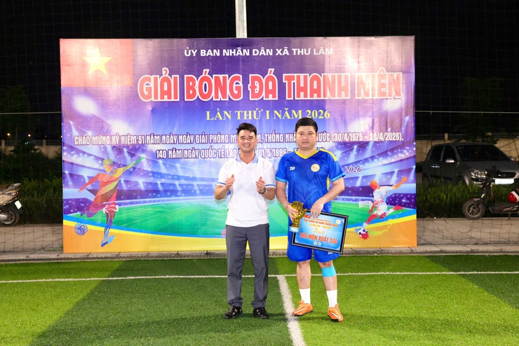 UBND XÃ THƯ LÂM TỔ CHỨC TRẬN CHUNG KẾT VÀ BẾ MẠC GIẢI BÓNG ĐÁ THANH NIÊN XÃ THƯ LÂM LẦN THỨ I NĂM 2026- Ảnh 25.