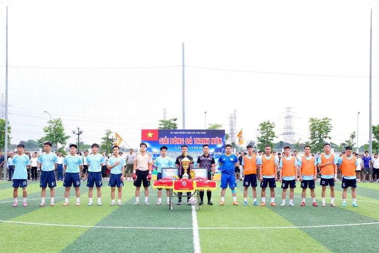 UBND XÃ THƯ LÂM TỔ CHỨC TRẬN CHUNG KẾT VÀ BẾ MẠC GIẢI BÓNG ĐÁ THANH NIÊN XÃ THƯ LÂM LẦN THỨ I NĂM 2026- Ảnh 5.