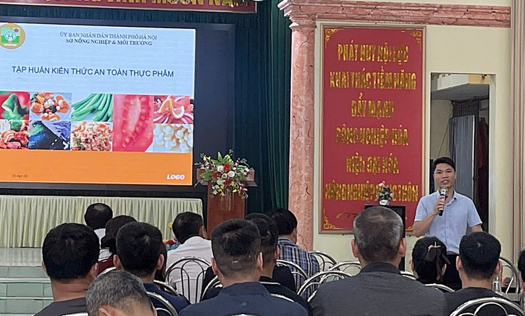 Xuân Mai tập huấn kiến thức an toàn thực phẩm cho các cơ sở sản xuất, kinh doanh- Ảnh 3.