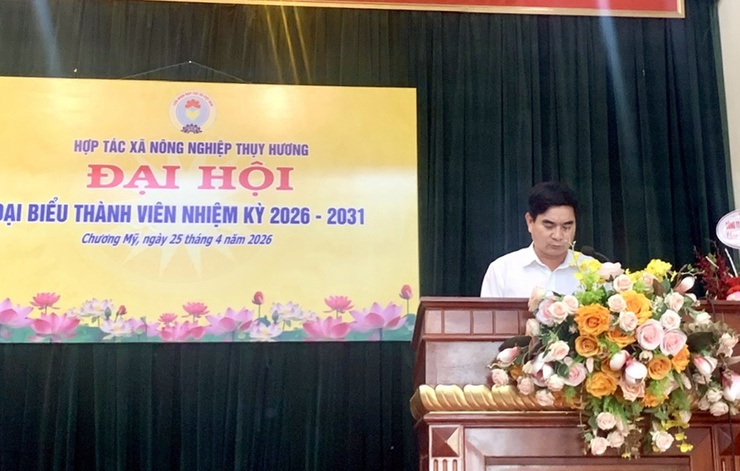 HTX Nông nghiệp Thụy Hương tổ chức Đại hội thành viên nhiệm kỳ 2026–2031- Ảnh 2.
