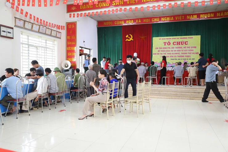 263 hộ dân thôn Phúc Trại nhận hơn 615 tỷ đồng bồi thường giải phóng mặt bằng- Ảnh 1.