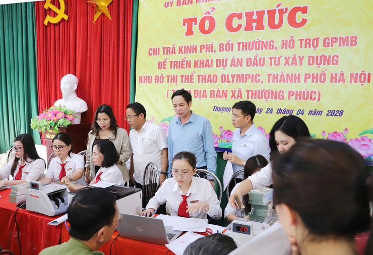 263 hộ dân thôn Phúc Trại nhận hơn 615 tỷ đồng bồi thường giải phóng mặt bằng- Ảnh 2.