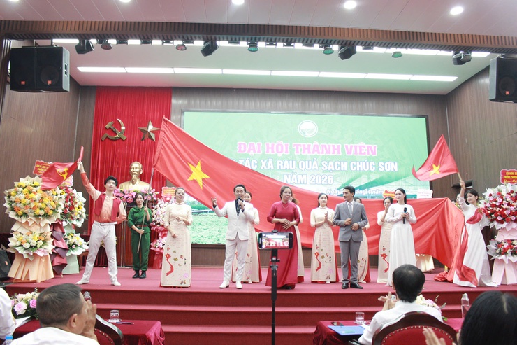 Đại hội thành viên Hợp tác xã rau quả sạch Chúc Sơn năm 2026- Ảnh 1.