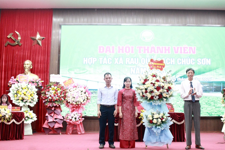 Đại hội thành viên Hợp tác xã rau quả sạch Chúc Sơn năm 2026- Ảnh 8.