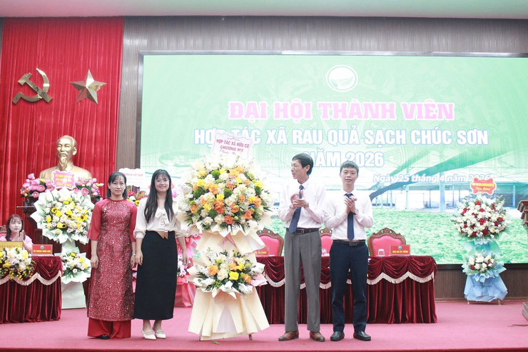 Đại hội thành viên Hợp tác xã rau quả sạch Chúc Sơn năm 2026- Ảnh 9.