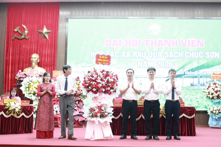 Đại hội thành viên Hợp tác xã rau quả sạch Chúc Sơn năm 2026- Ảnh 13.