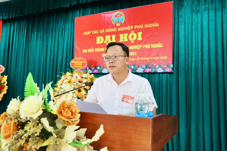 Đại hội đại biểu thành viên Hợp tác xã Nông nghiệp Phú Nghĩa nhiệm kỳ 2026-2031- Ảnh 8.